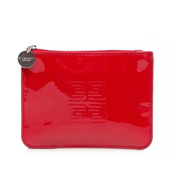 NWOT Givenchy Red Patent Leather Pouch – Celebrity Favorite - Picture 1 of 6